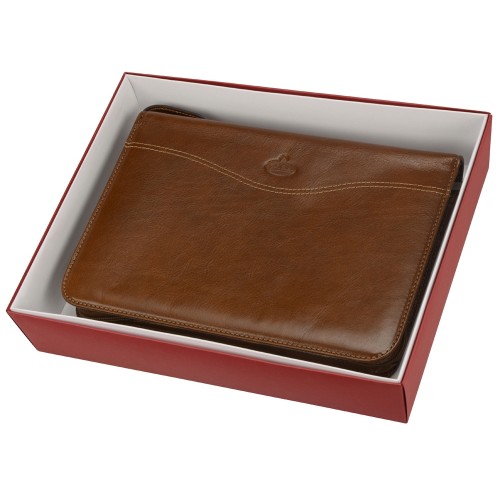 Папка на молнии «Первое лицо» Giulio Barсa, коричневый