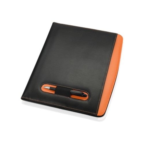Папка для документов "Guidon", черный/оранжевый (Р)