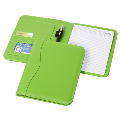 Папка A5 "Ebony", зеленое яблоко
