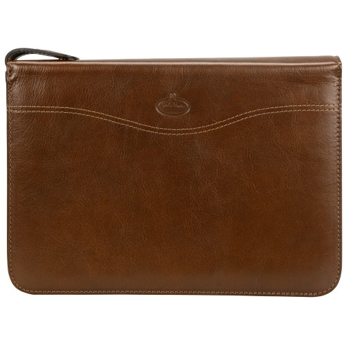 Папка на молнии «Первое лицо» Giulio Barсa, коричневый