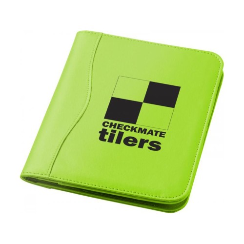 Папка A5 "Ebony", зеленое яблоко