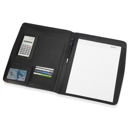 Папка для документов "Guidon", черный/оранжевый (Р)