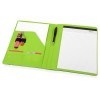 Папка для документов «Делос», черный/зеленое яблоко (P)