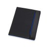 Папка для документов «Делос», черный/синий
