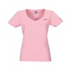 Футболка "Heavy Super Club" женская с V-образным вырезом, розовый