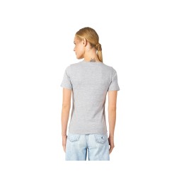 Футболка "Heavy Super Club" женская, серый меланж