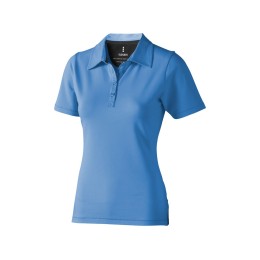 Рубашка поло "Markham" женская, голубой/антрацит