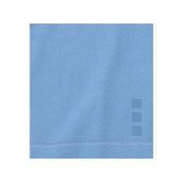 Calgary женская футболка-поло с коротким рукавом, голубой