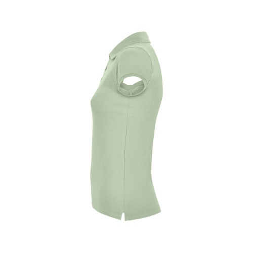 Рубашка-поло "Star" женская, припыленный зеленый