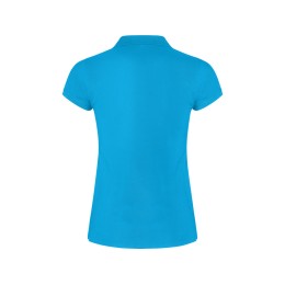 Рубашка поло "Star" женская, бирюзовый