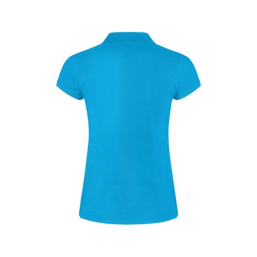 Рубашка поло "Star" женская, бирюзовый