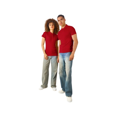 Рубашка поло "First 2.0" женская, красный