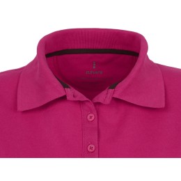 Calgary женская футболка-поло с коротким рукавом, фуксия