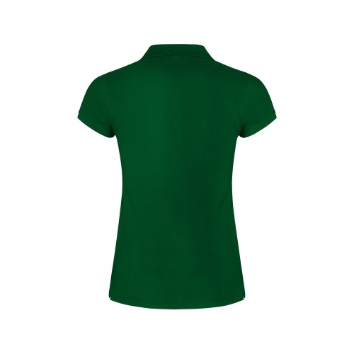 Рубашка поло "Star" женская, бутылочный зеленый