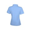 Calgary женская футболка-поло с коротким рукавом, голубой