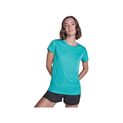Футболка «Estoril» женская, тропический бирюзовый