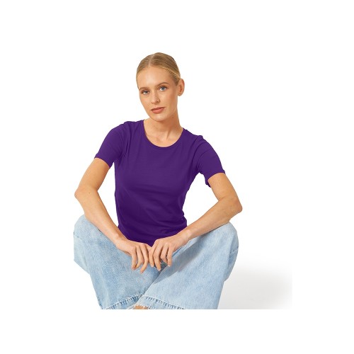 Футболка "Heavy Super Club" женская, фиолетовый