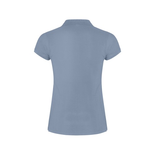 Рубашка-поло "Star" женская, спокойный синий