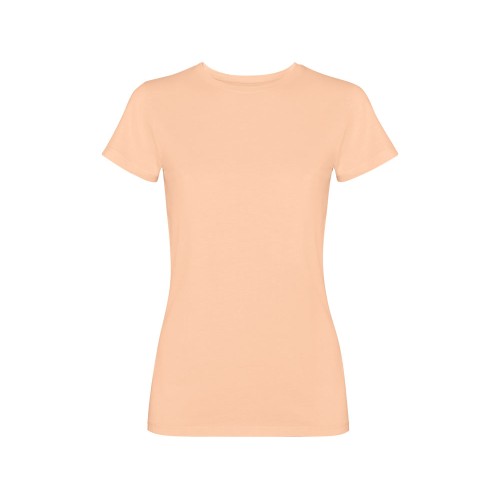 Футболка «Fiyi» женская, светло-абрикосовый выстиранный