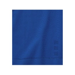 Calgary женская футболка-поло с коротким рукавом, синий