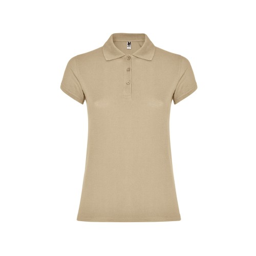 Рубашка-поло "Star" женская, песочный