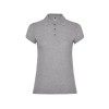 Рубашка поло "Star" женская, серый меланж