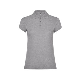 Рубашка поло "Star" женская, серый меланж