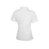 Calgary женская футболка-поло с коротким рукавом, белый