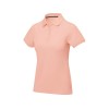 Calgary женская футболка-поло с коротким рукавом, pale blush pink