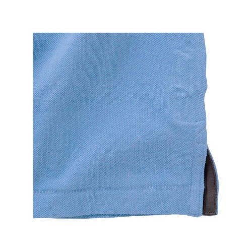 Calgary женская футболка-поло с коротким рукавом, голубой