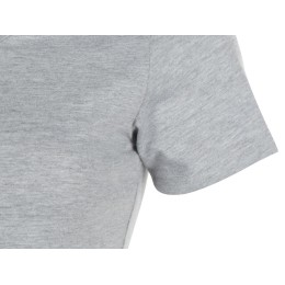 Футболка "Heavy Super Club N" женская с V-образным вырезом, серый меланж