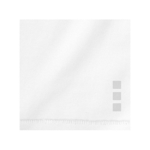 Calgary женская футболка-поло с коротким рукавом, белый