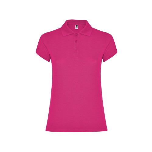 Рубашка поло "Star" женская, фуксия