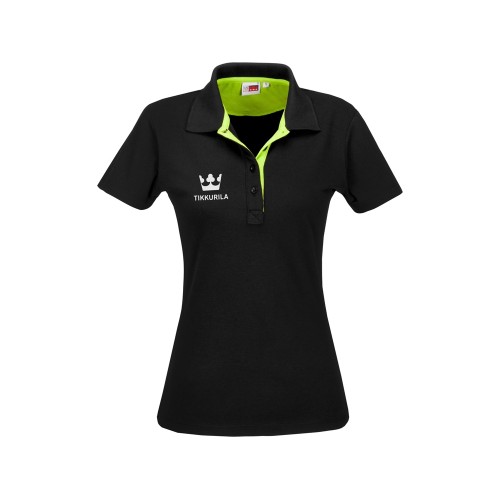 Рубашка поло "Solo" женская, лайм