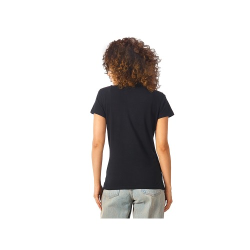 Рубашка поло "First" женская, черный