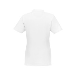 Женское поло Helios с коротким рукавом, белый