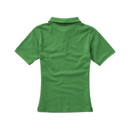 Calgary женская футболка-поло с коротким рукавом, зеленый