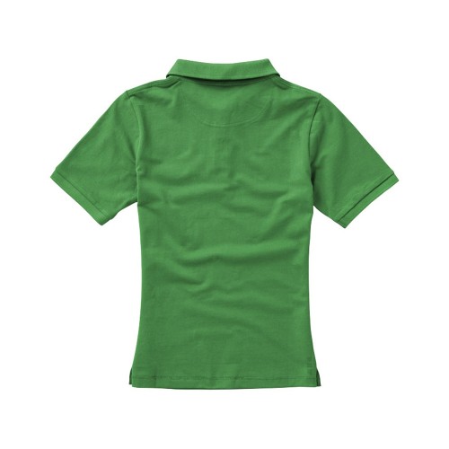 Calgary женская футболка-поло с коротким рукавом, зеленый