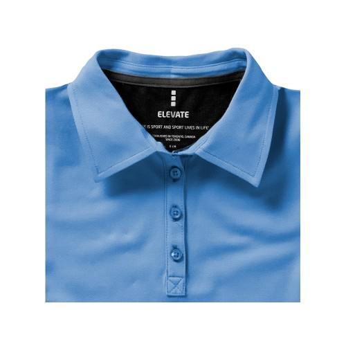 Рубашка поло "Markham" женская, голубой/антрацит