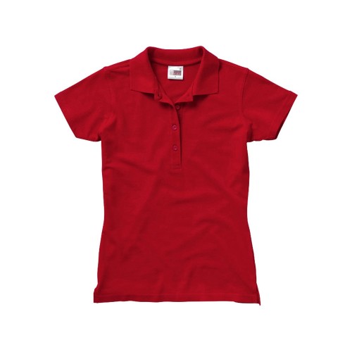 Рубашка поло "First" женская, красный