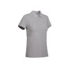 Рубашка поло "Prince" женская, серый меланж