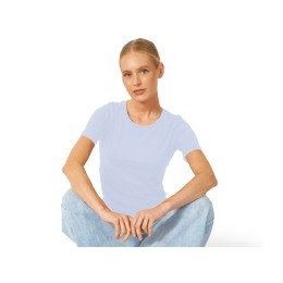 Футболка "Heavy Super Club 2.0" женская, небесно-голубой