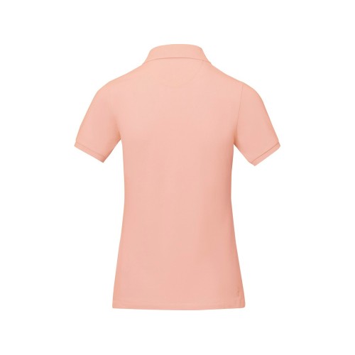 Calgary женская футболка-поло с коротким рукавом, pale blush pink
