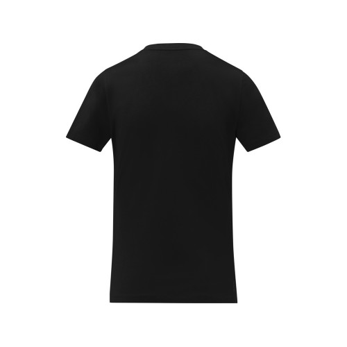 Somoto Женская футболка с коротким рукавом и V-образным вырезом , черный