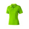 Calgary женская футболка-поло с коротким рукавом, зеленое яблоко