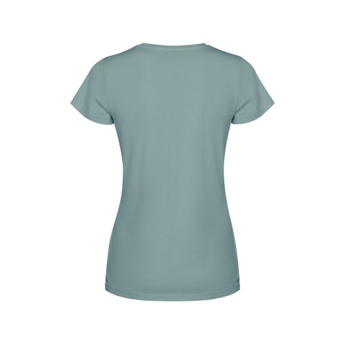 Футболка «Fiyi» женская, сине-зеленый выстиранный