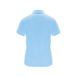 Рубашка поло женская "Monzha", небесно-голубой