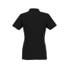 Женское поло Helios с коротким рукавом, черный
