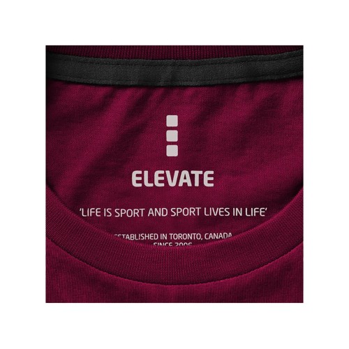 Nanaimo женская футболка с коротким рукавом, бургунди