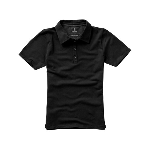 Рубашка поло "Markham" женская, антрацит/черный